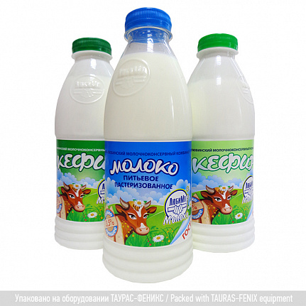 Молочная продукция в бутылках