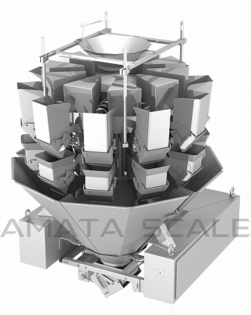 Multihead Weigher for sticky and moist products