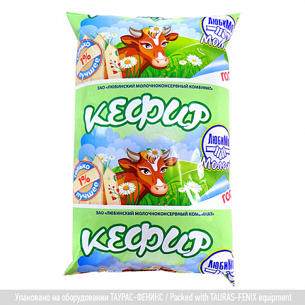 Упаковка кефира